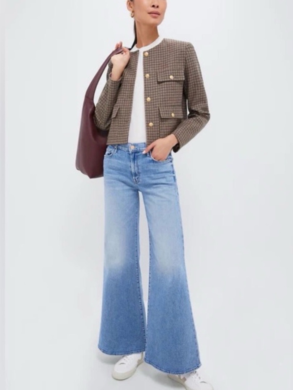 Mother The Twister Skimp Jean in Horseback to Quarterback Size 24